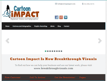 Tablet Screenshot of cartoonimpact.com